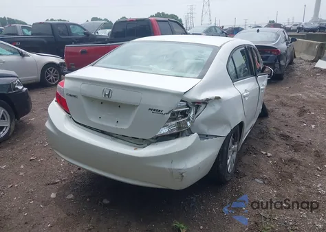 2012 Honda Civic Lx из США, поврежденный, VIN 19XFB2F5XCE017595